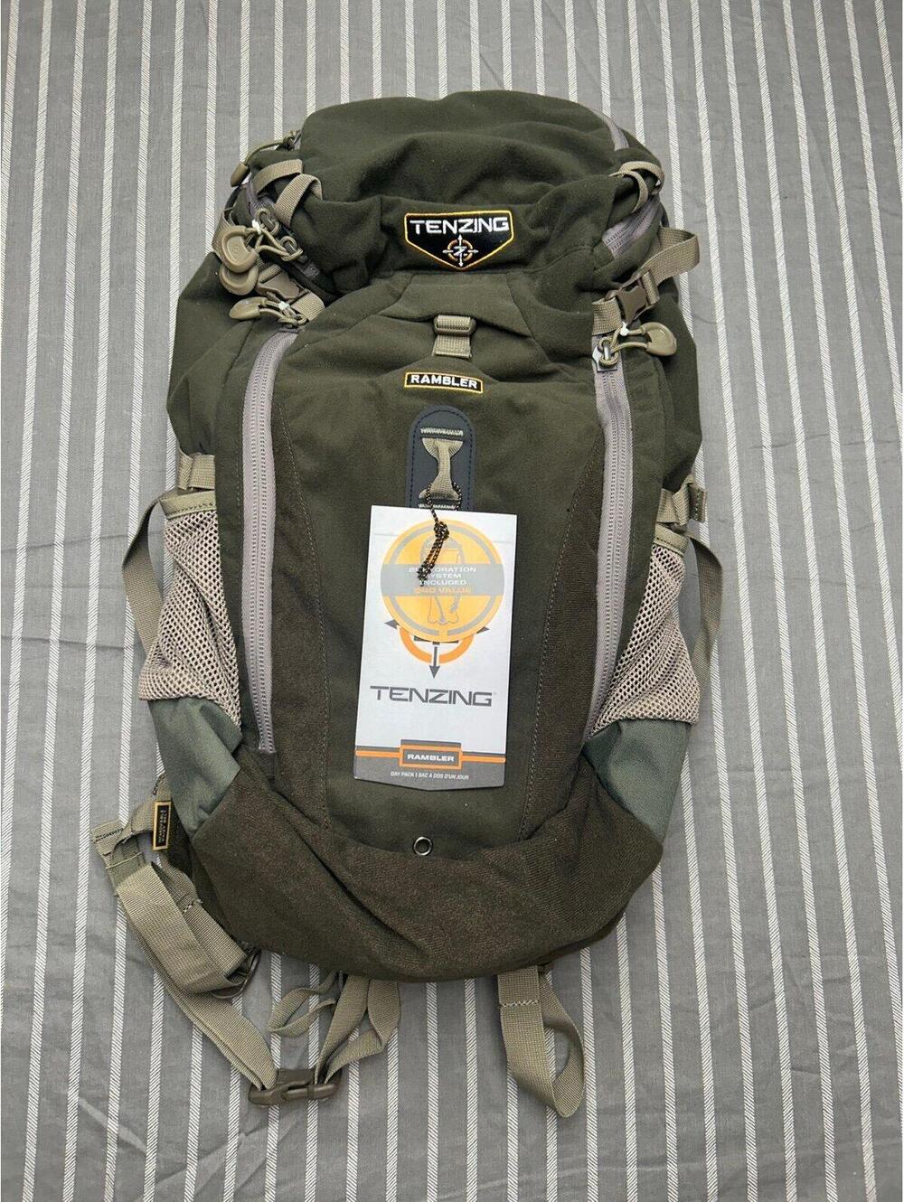 Tenzing TZGTNZCSC001 TX15 Rambler Green Tricot Backpack